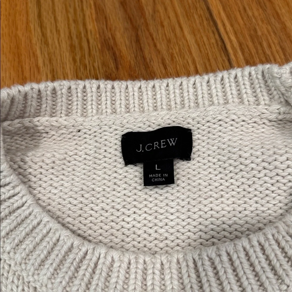 J. Crew embroidered anchor Crewneck Sweater - Picture 3 of 4